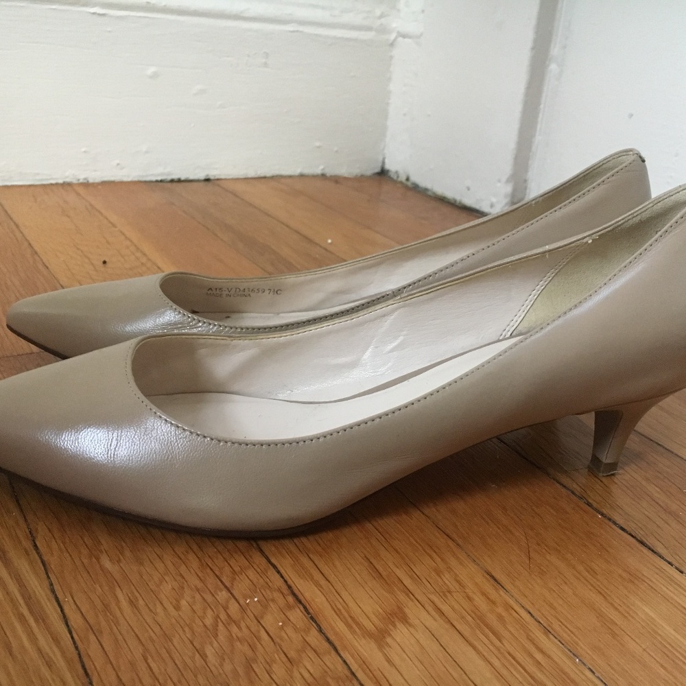 Cole Haan Nude Heels, Size 7.5